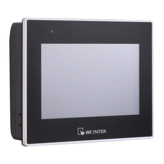 weintek cMT2078X Series Installation Instruction
