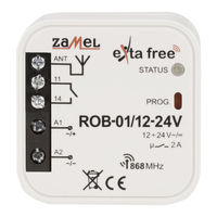 Zamel exta free ROB-01/12-24V Manual