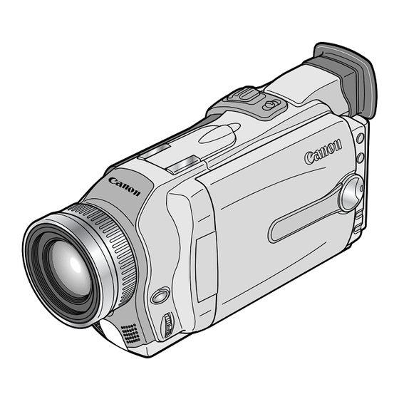 Canon optura10 Instruction Manual