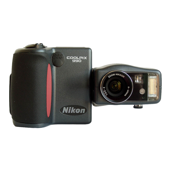 Nikon CoolPix 990 Manual