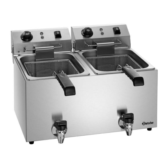 Bartscher SNACK IV Plus Original Operating Manual