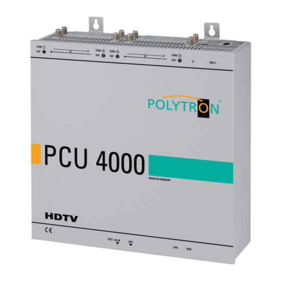 Polytron PCU 4141 Manual