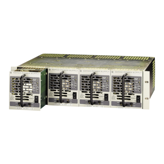 KEPCO HSF-A 1500W Series Operator's Manual