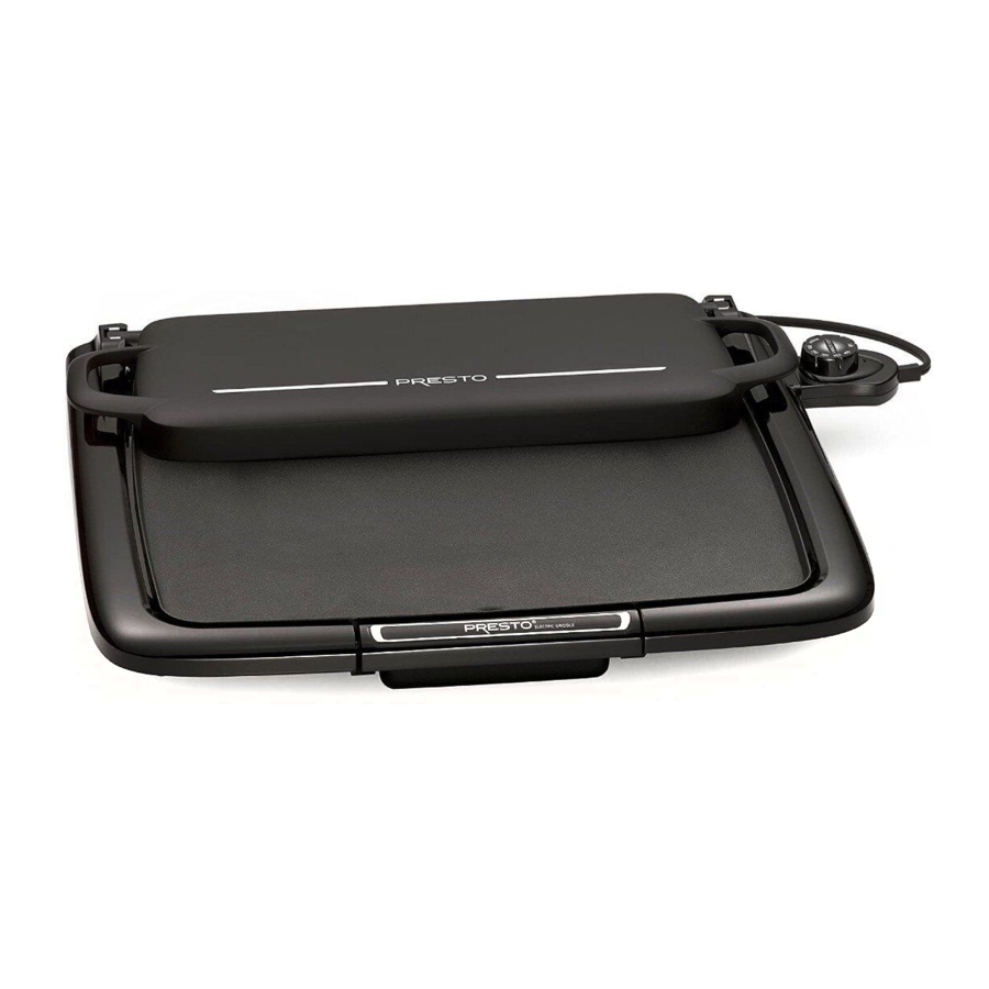 Presto 07023 - Griddle/Warmer Plus Manual