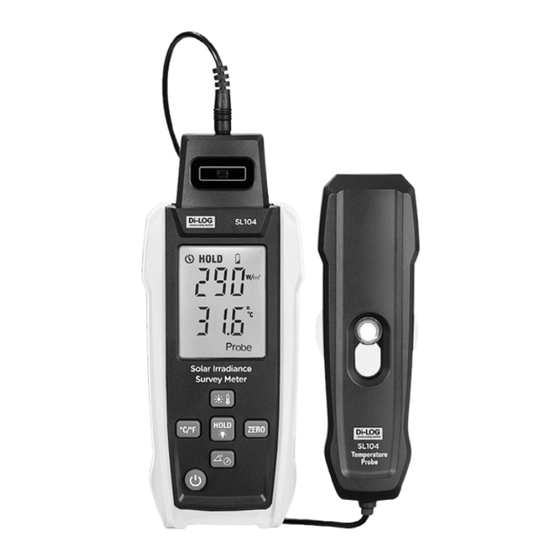 Di-LOG SL104 Instruction Manual