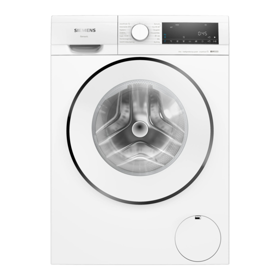 Siemens WG44G2FLDN User Manual And Installation Instructions