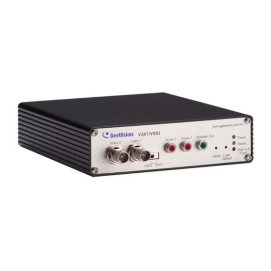 GeoVision GV-Video Server User Manual