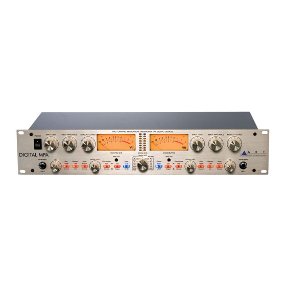 Art DIGITAL MPA User Manual