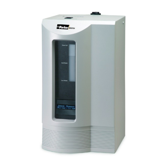 Parker Balston H2PD-150 Installation, Operation And Maintenance Manual