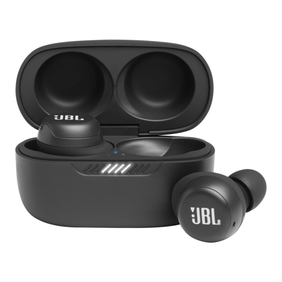 Harman JBL LIVEFREE NC+ TWS Quick Start Manual