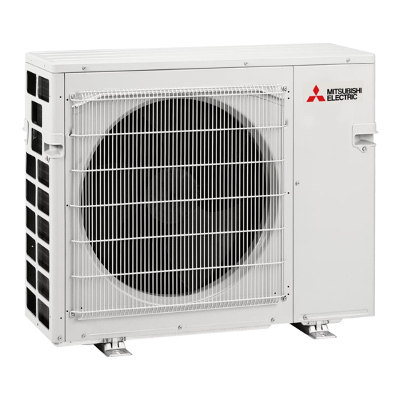 Mitsubishi Electric MXZ-5F100VGD Installation Manual