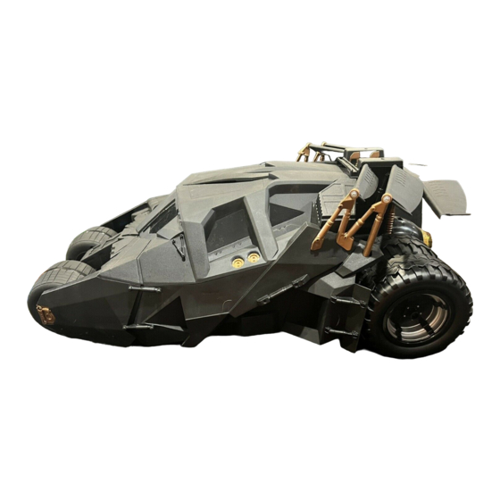 Tyco R/C Batmobile G3448-0920 Manual