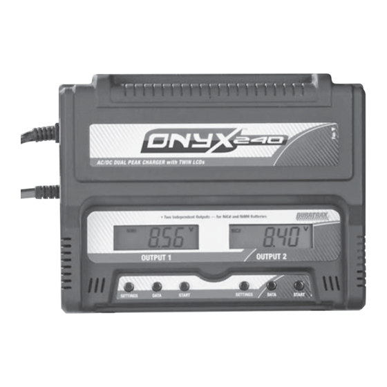 Duratrax Onyx 240 Manual