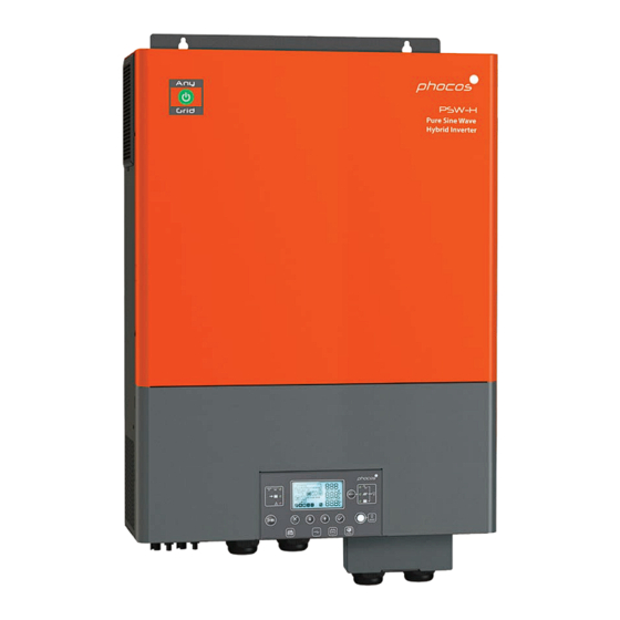 Phocos Any-Grid PSW-H-6.5kW-120/48V & PhocosLink Cloud Quick Start Manual