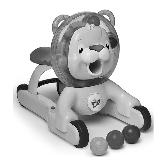 Kids II Having a Ball 3-in1 Step 'n Ride Lion 52093 6WS Instructions Manual