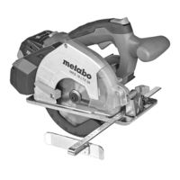 Metabo MKS 18 LTX BL 58 Original Instructions Manual