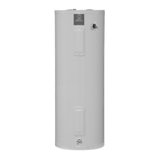 State Water Heaters RESIDENTIAL ELECTRIC WATER HEATER Service Handbook