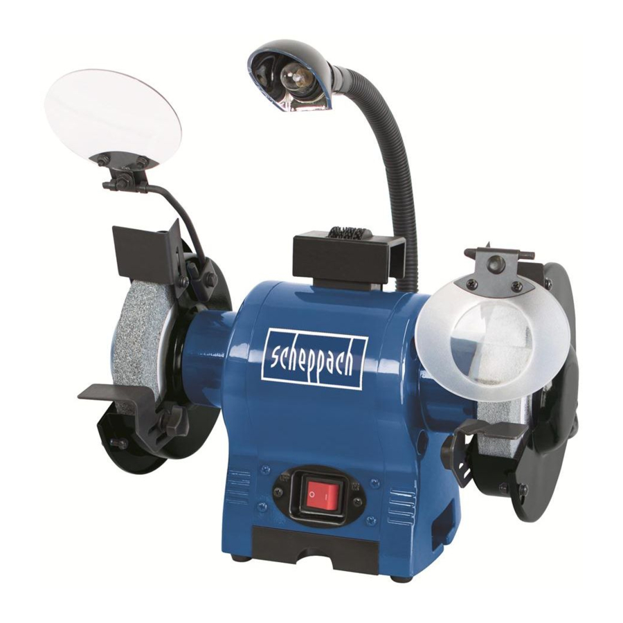 Scheppach bg 150 User Manual