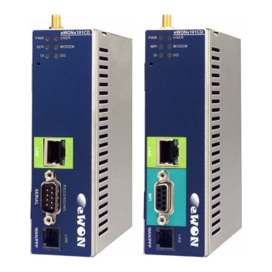 eWON 2101CD Installation Manual