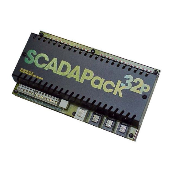 Control Microsystems SCADAPack 32P Manuals