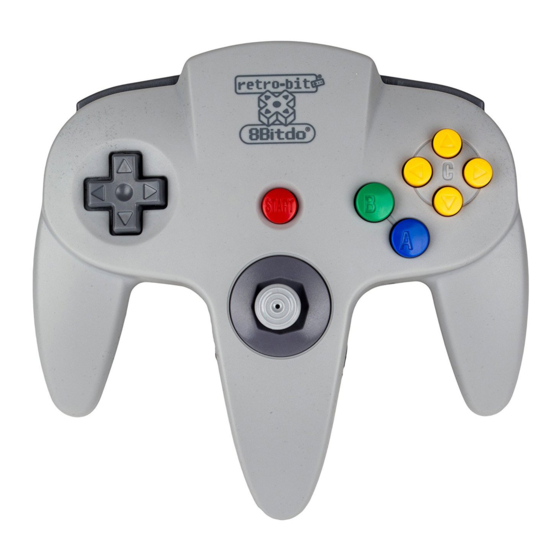 Retro-Bit RB8-64 Instruction Manual