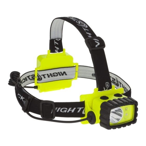 NightStick XPP-5458G Instruction Manual