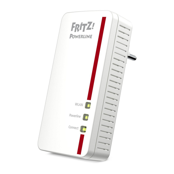Fritz! Powerline 1260E Installation And Operation Manual