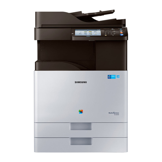 Samsung Multifunction MultiXpress SL-X3280NR User Manual