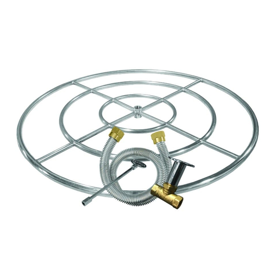 Firegear FG-FR-6SSK Installation And Operating Instructions Manual