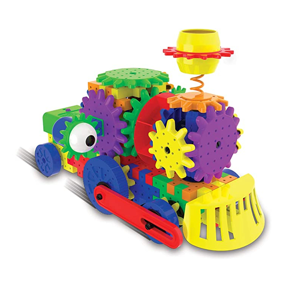 The Learning Journey Techno Gears Crazy Train Instruction Manual