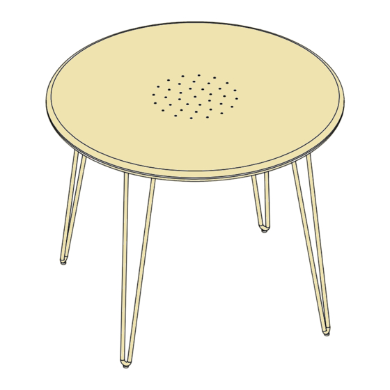 Crate and Barrel Scroll Owner's Manual And Quick Assembly Instructions