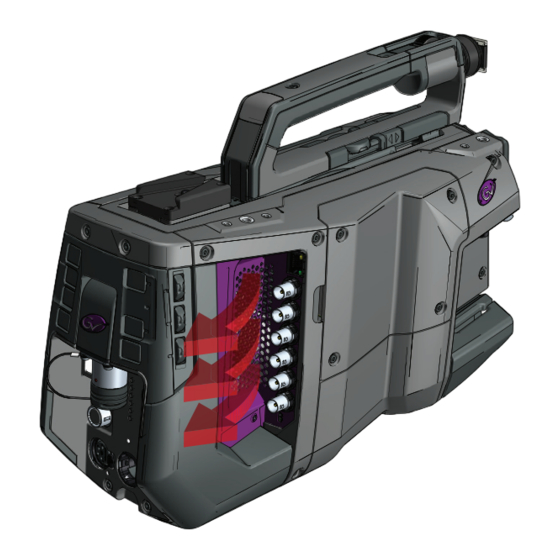 User Manuals: GRASS VALLEY LDX 150 Broadcast Camera