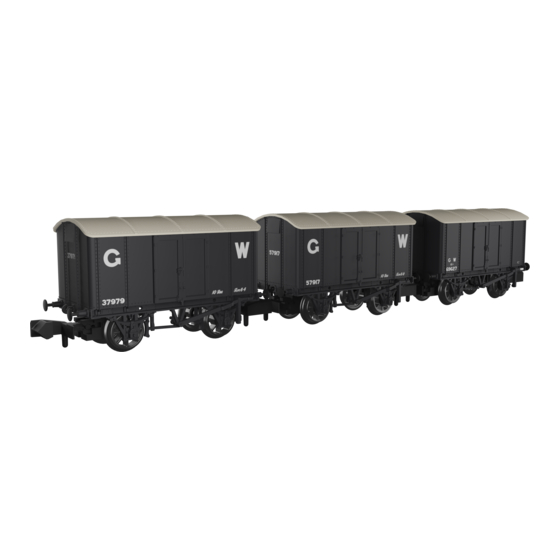 N Gauge Society GWR Mink C Box Van NGSK0020 Quick Start Manual