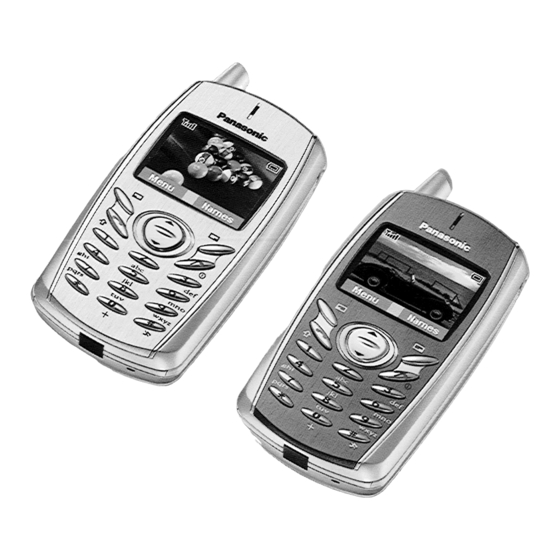 Panasonic EBG51U - CELL PHONE Manuals