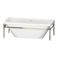 DURAVIT XViu 700444 Mounting Instructions