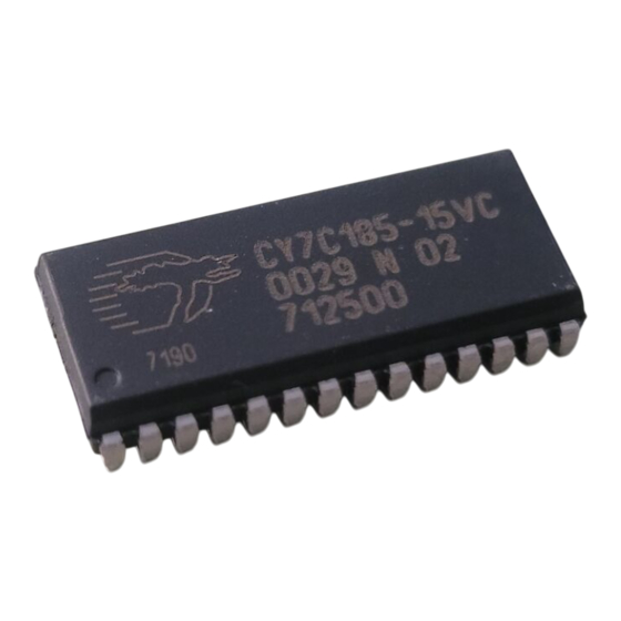Cypress 7C185-15 Specification Sheet
