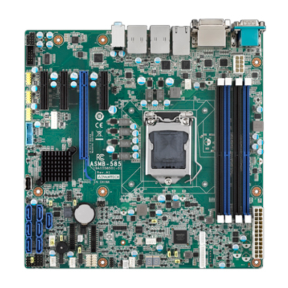 Advantech ASMB-585 User Manual