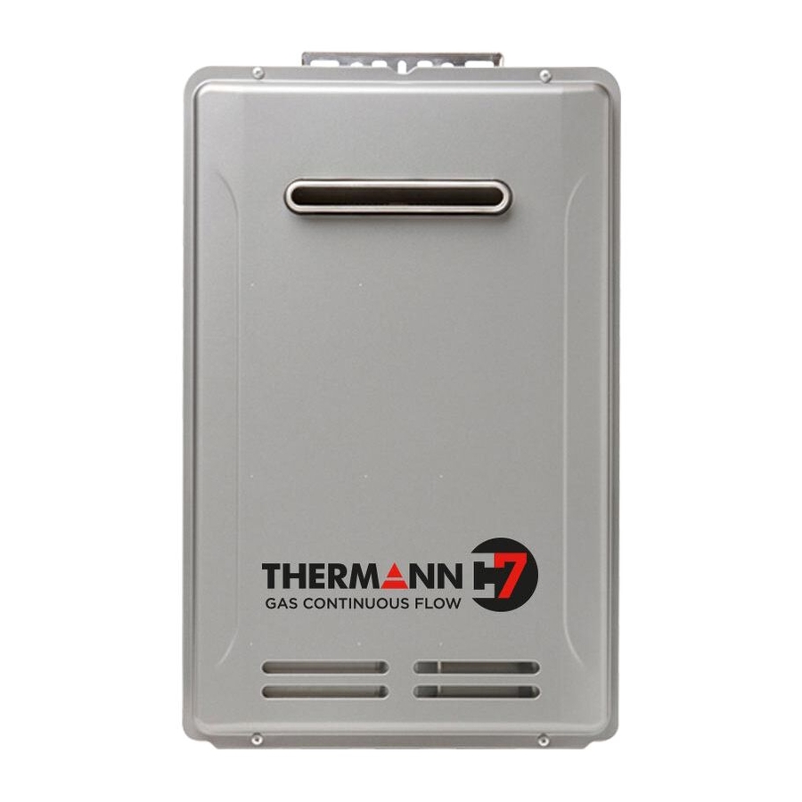 Thermann 26NG50C Owner's Manual
