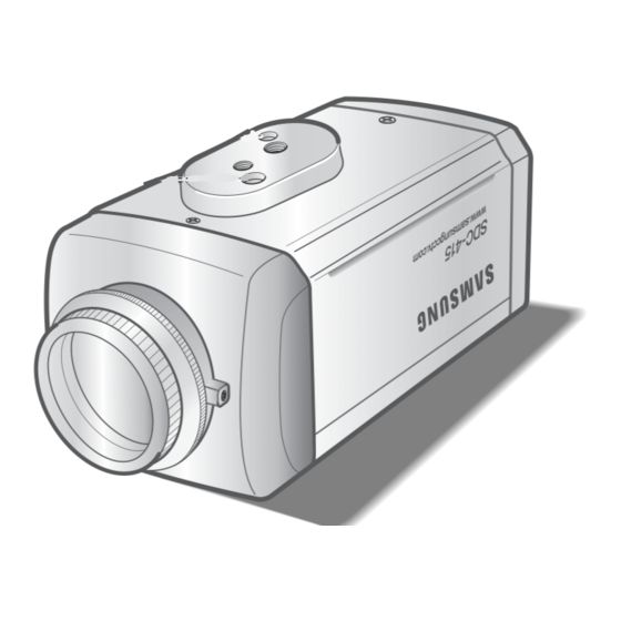 Samsung SDC-415 SERIES Instruction Manual