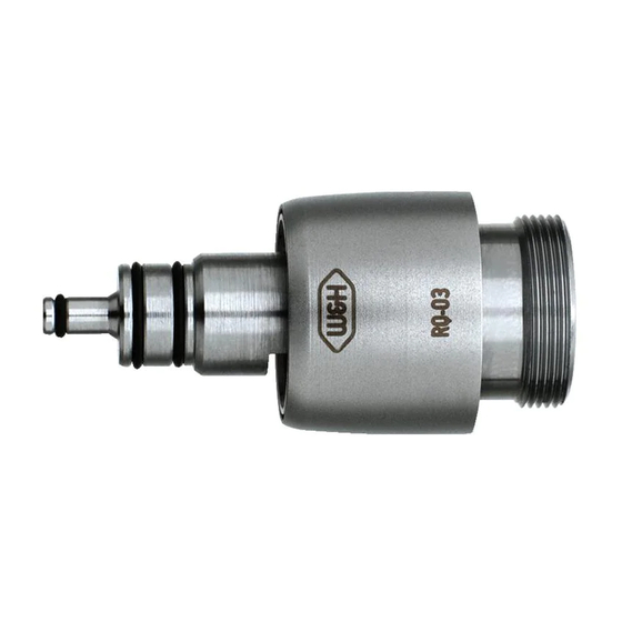 W&H Roto Quick RQ-34 Instructions For Use Manual