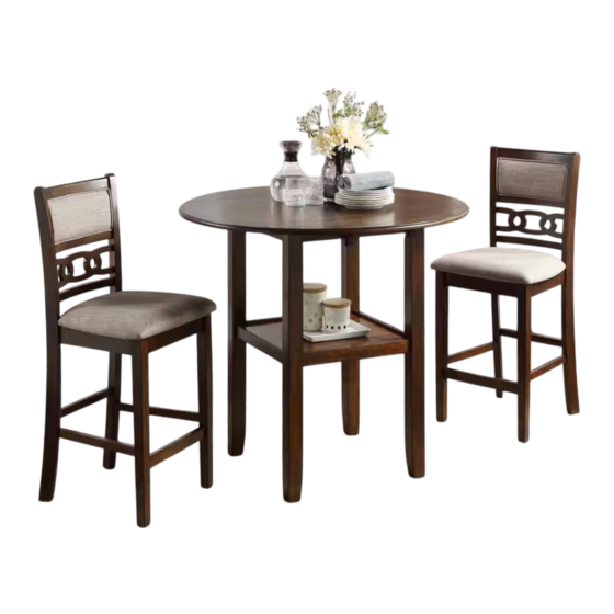 New Classic Home Furnishings GIA D1701-42S Assembly Instructions