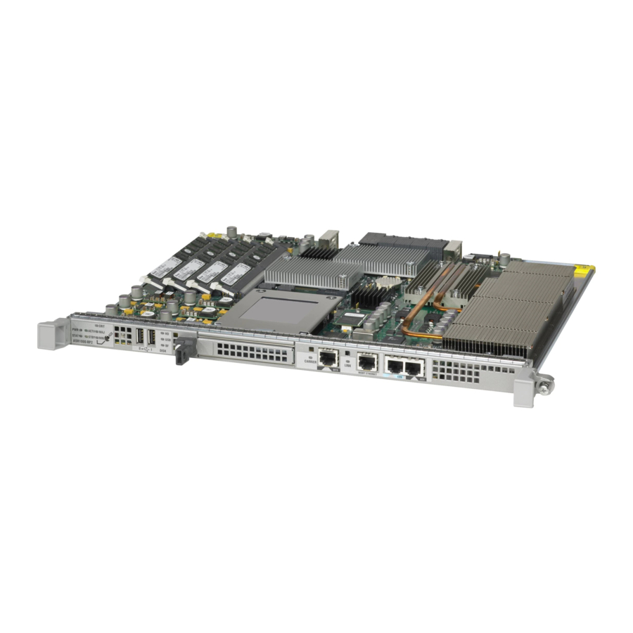 Cisco ASR 1000 Series Replacing