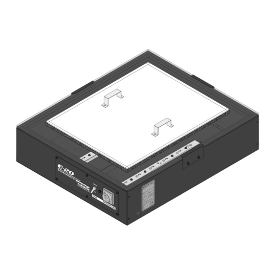 VASTEX E20-2024 Assembly And Operation Instructions Manual