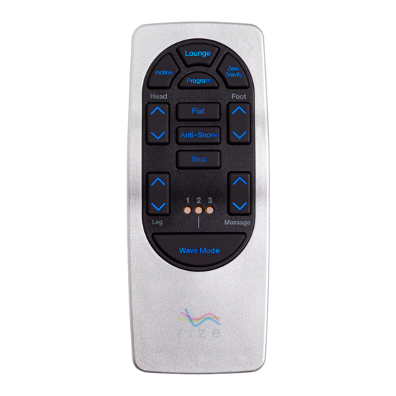 Rize Aviada Remote Programming Instructions