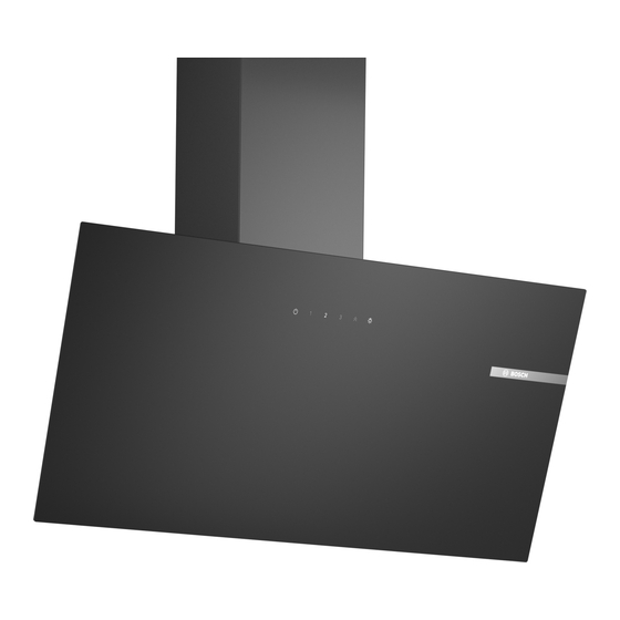 Bosch DWK 5DK 0 Series User Manual And Installation Instructions