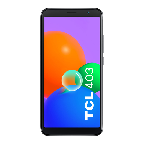 TCL 403 Quick Start Manual