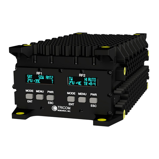 TriCom TCR-NXG-50 Operator's Manual