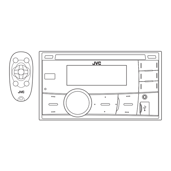 JVC KW-R900BTJ Car Stereo System Manuals