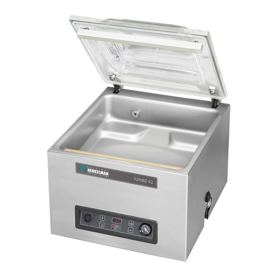 Henkelman Jumbo series User Manual