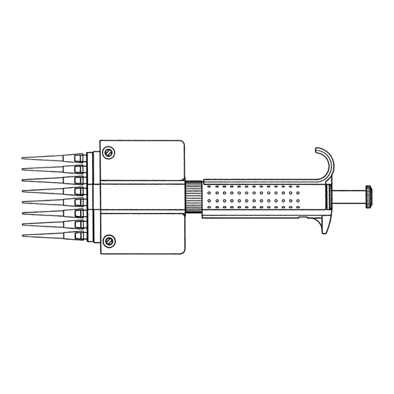socorex CALIBRA 852 Series Operating Instructions Manual